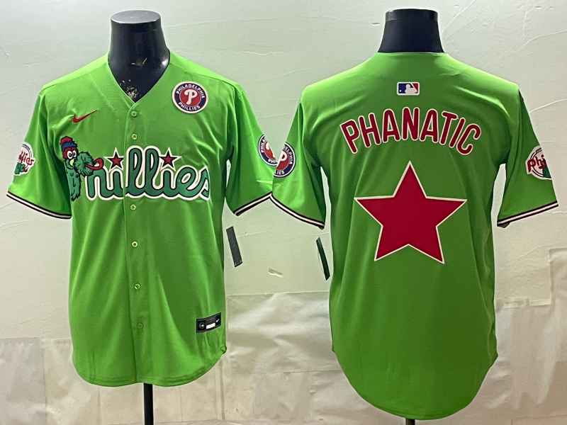 Men 2026 Philadelphia Phillies blank green Game Nike MLB Jersey 0401004->detroit tigers->MLB Jersey